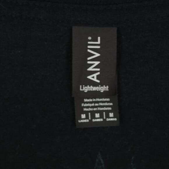 Anvil Joplin 5K Women's Medium Black Green Graphic Crewneck Long Sleeve Tee - Picture 6 of 8